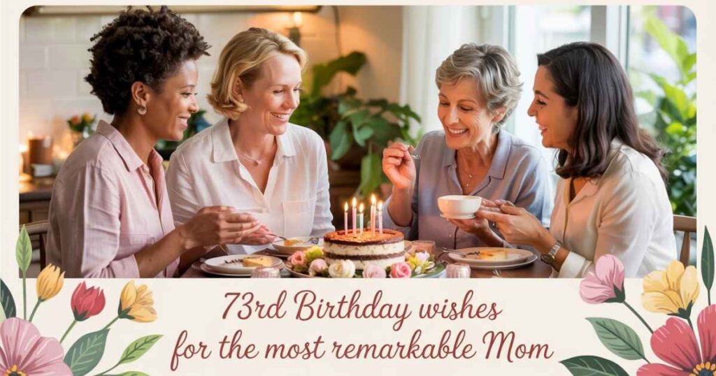 73rd Birthday Wishes For The Most Remarkable Mom