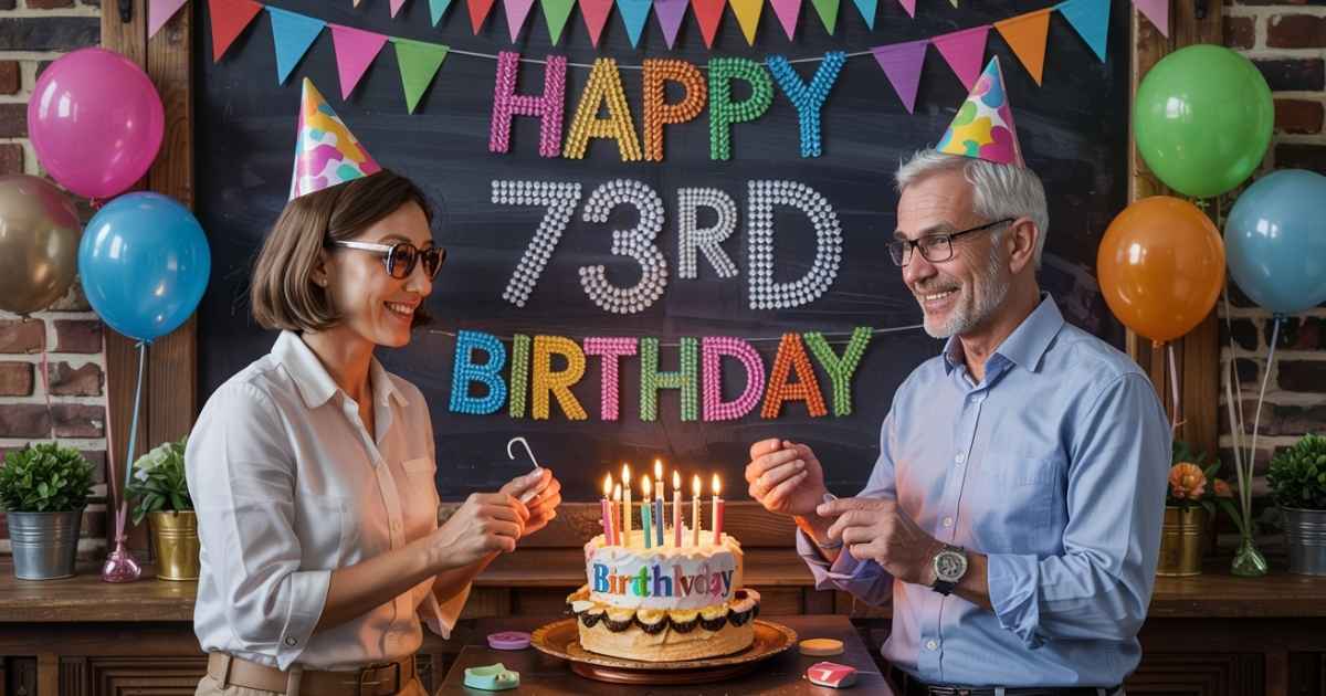 73rd Birthday Wishes