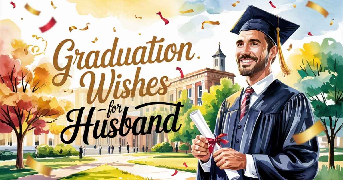Graduation wishes for husband