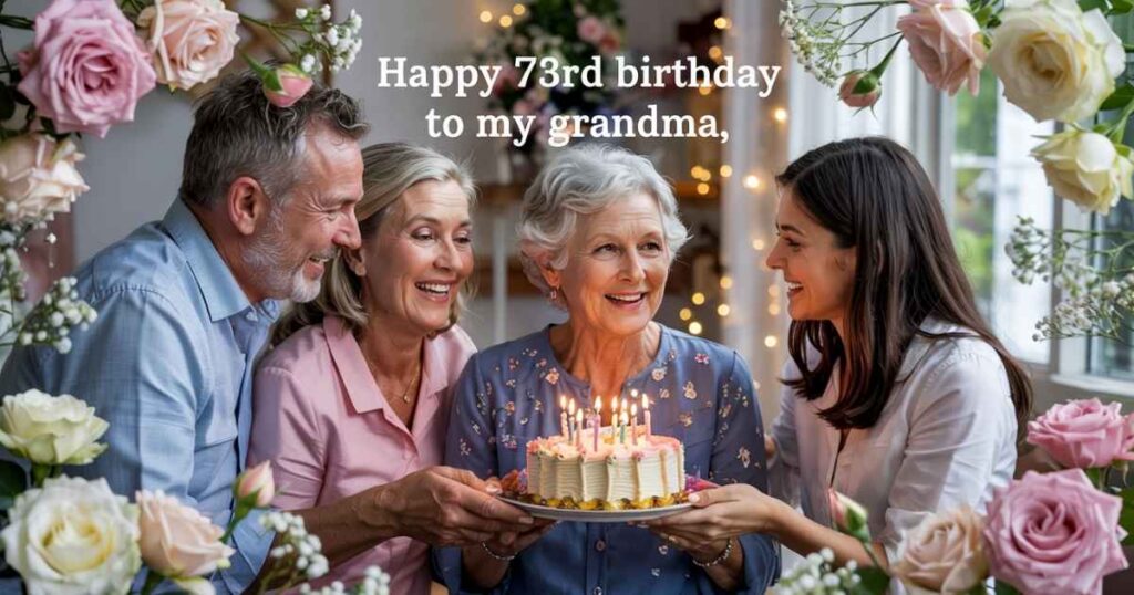 Happy 73rd Birthday To My Grandma