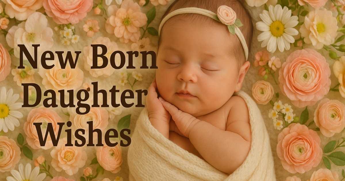 New Born Daughter Wishes