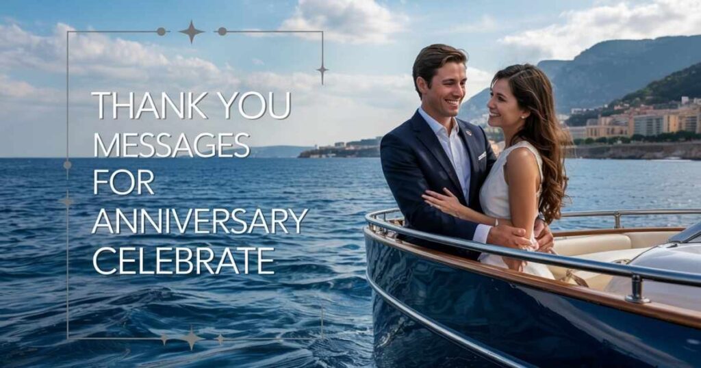Thank You Messages for Anniversary Celebrate