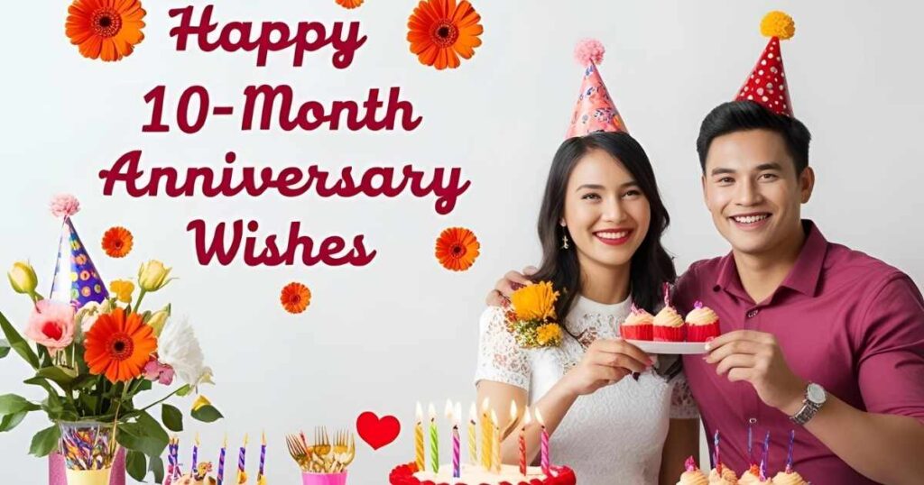 Happy 10-Month Anniversary Wishes