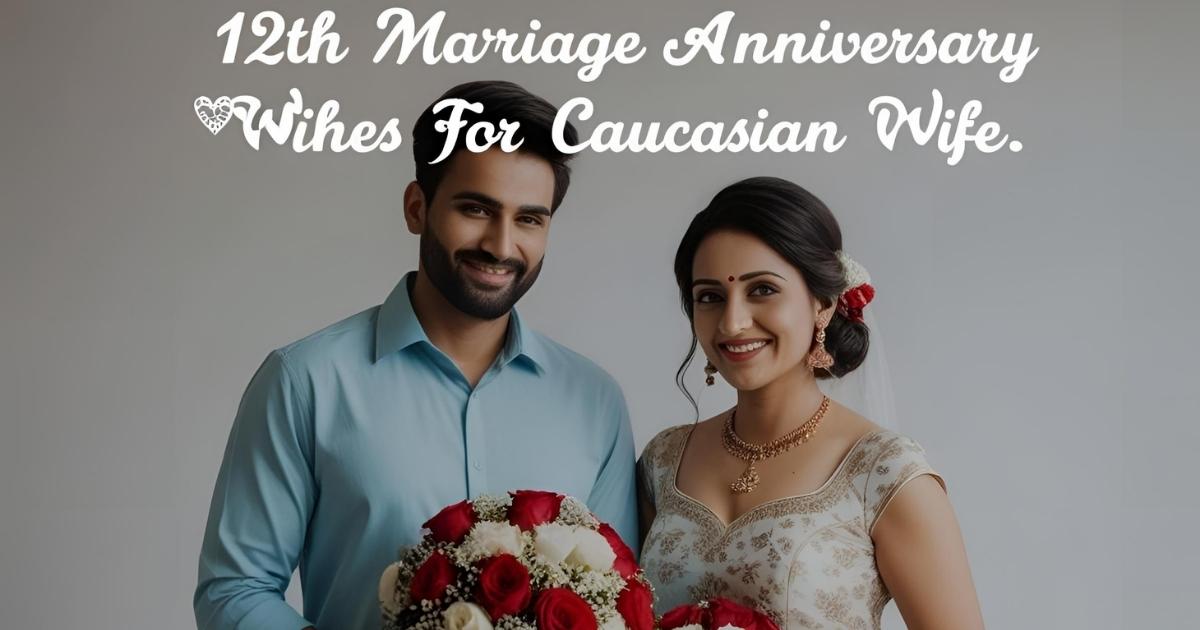 12th marriage anniversary wishes for wife