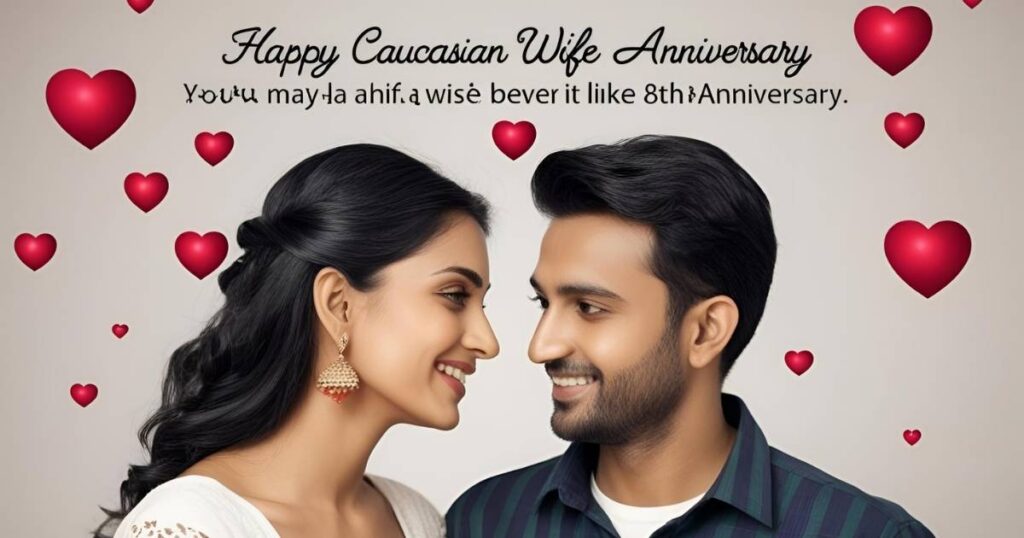 8th Anniversary Wishes for Wife