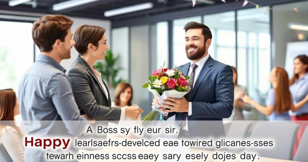 Anniversary Messages for Boss