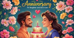 Anniversary Wishes for Daughter and Son In Law