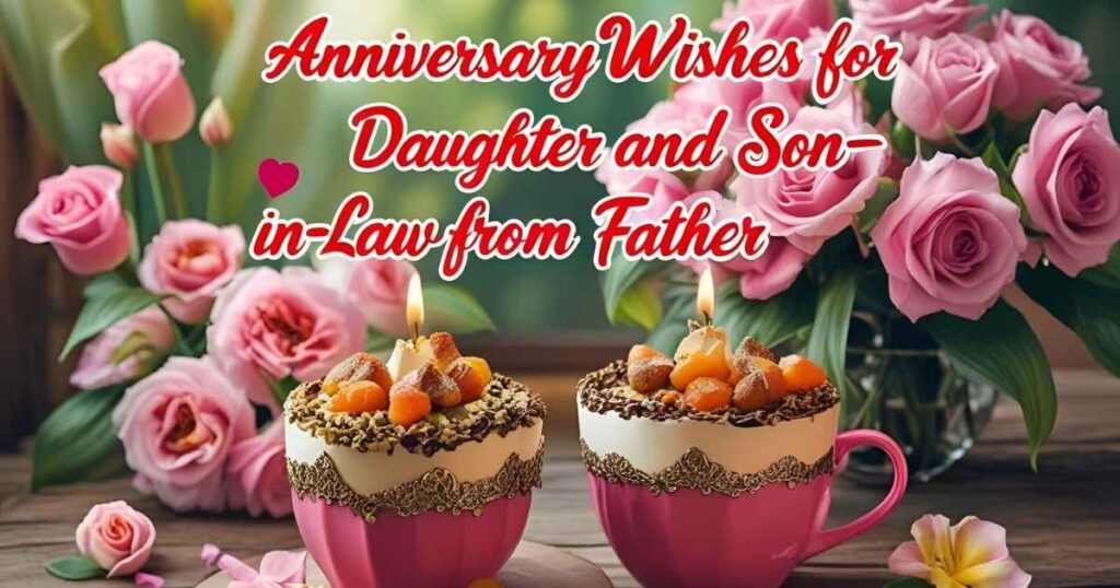 Anniversary Wishes for Daughter and Son-in-Law from Father