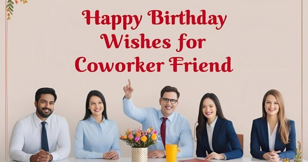 Birthday Wishes for Coworker Friend