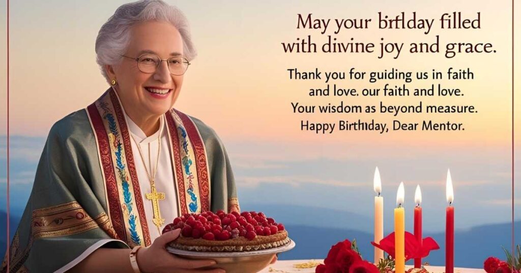 Christian Birthday Wishes for Mentors and Spiritual Leaders