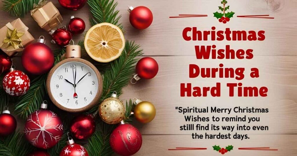 Christmas Wishes During a Hard Time