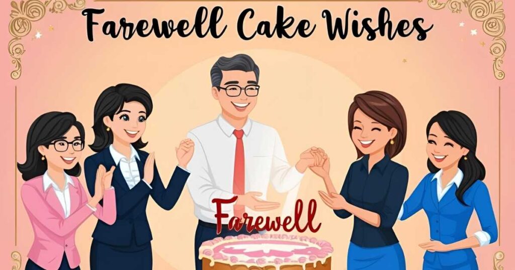 Farewell Cake Wishes