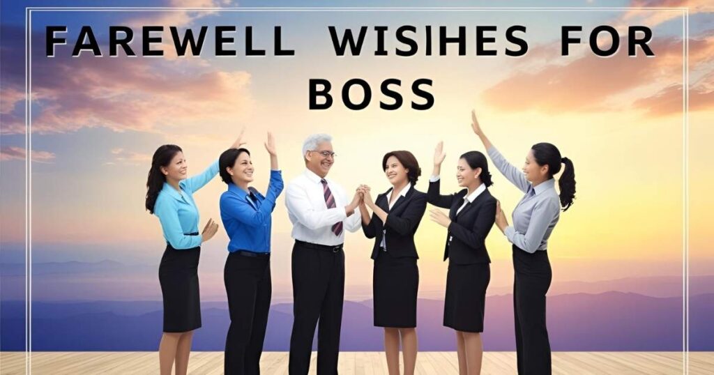 Farewell Wishes for Boss