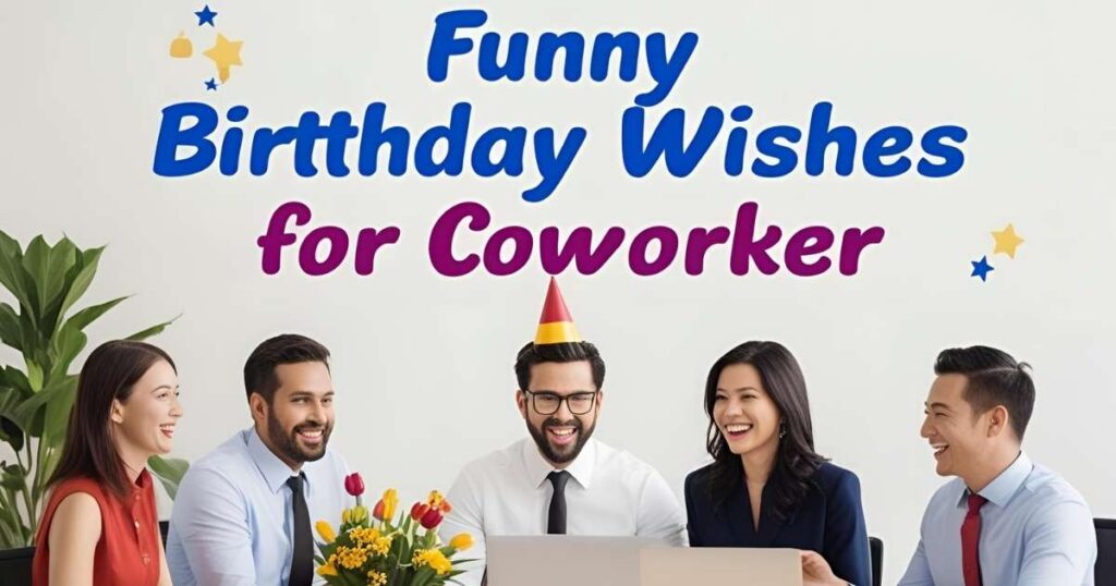 Funny Birthday Wishes for Coworker