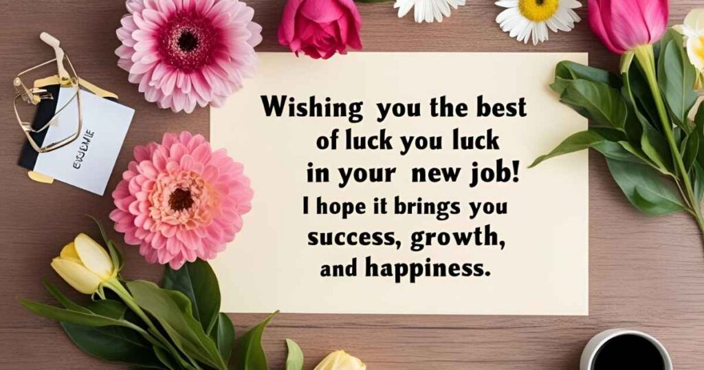Good Wishes for New Job
