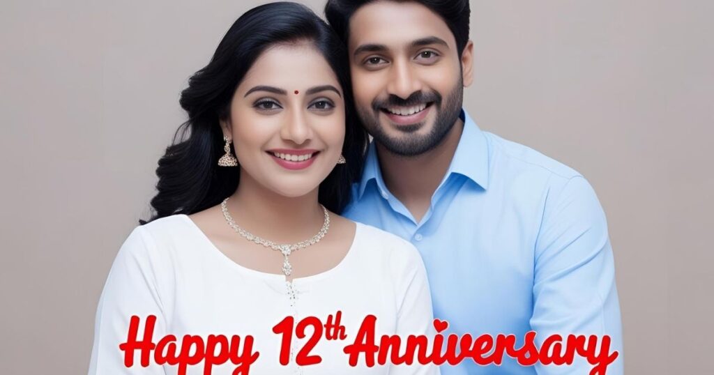 Happy 12th Anniversary My Love