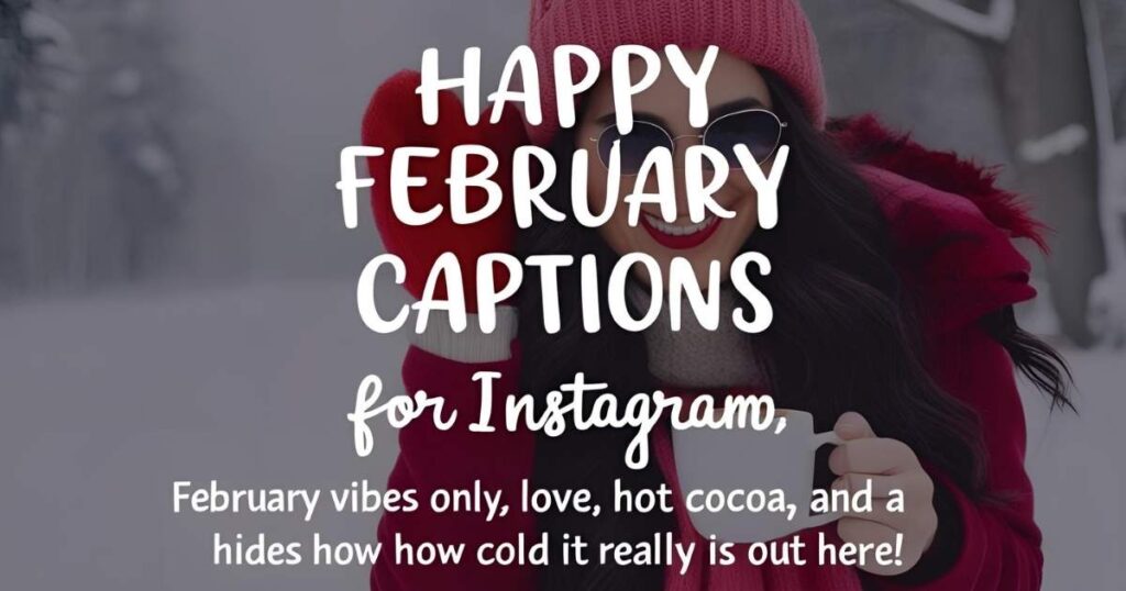 Happy February Captions for Instagram