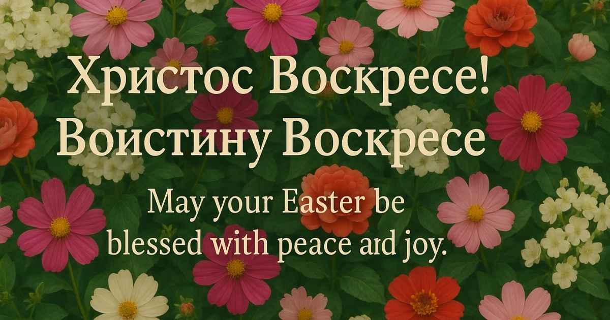 Happy Orthodox Easter Wishes