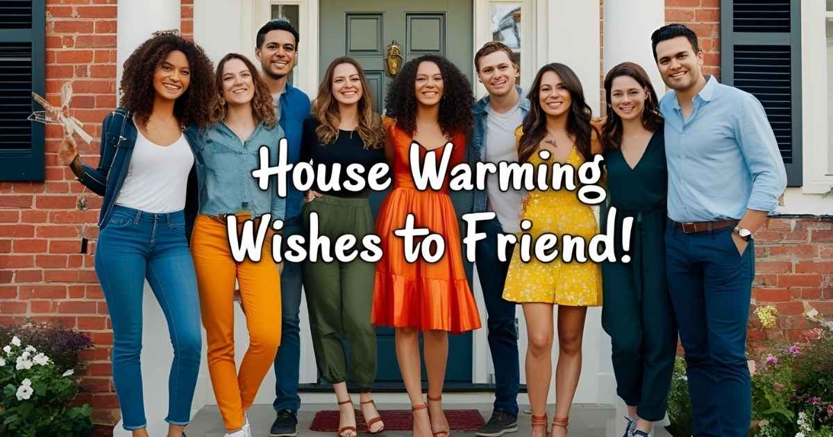 House warming Wishes to Friend