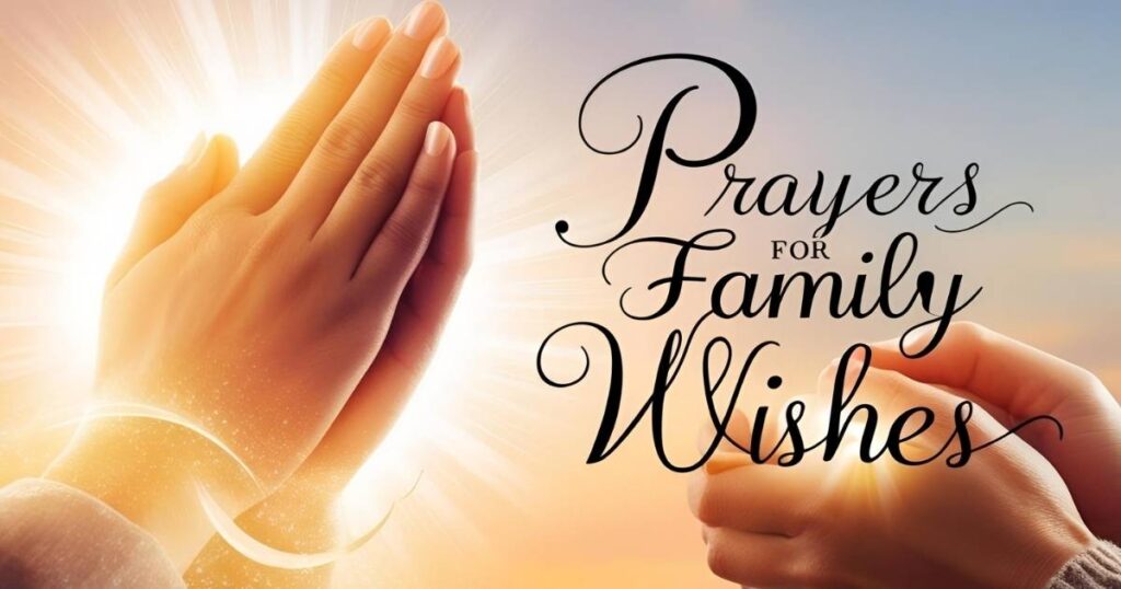 Prayers for Family Wishes
