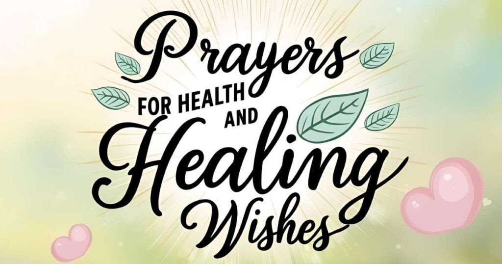 Prayers for Health and Healing Wishes