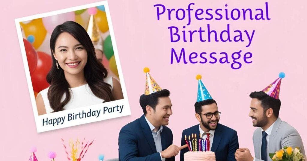 Professional Birthday Message
