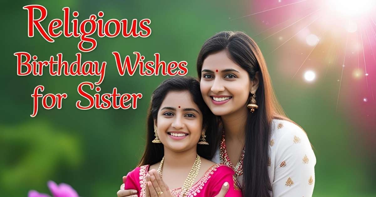 Religious Birthday Wishes For Sister