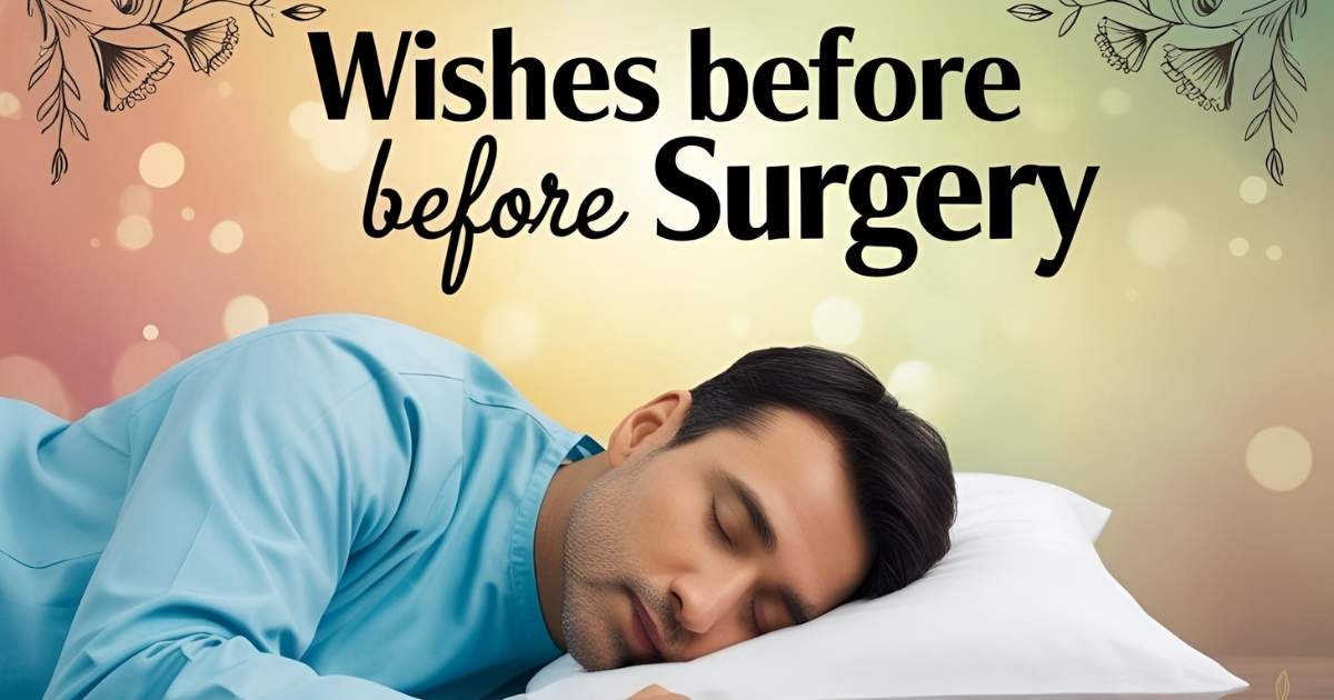 Wishes Before Surgery