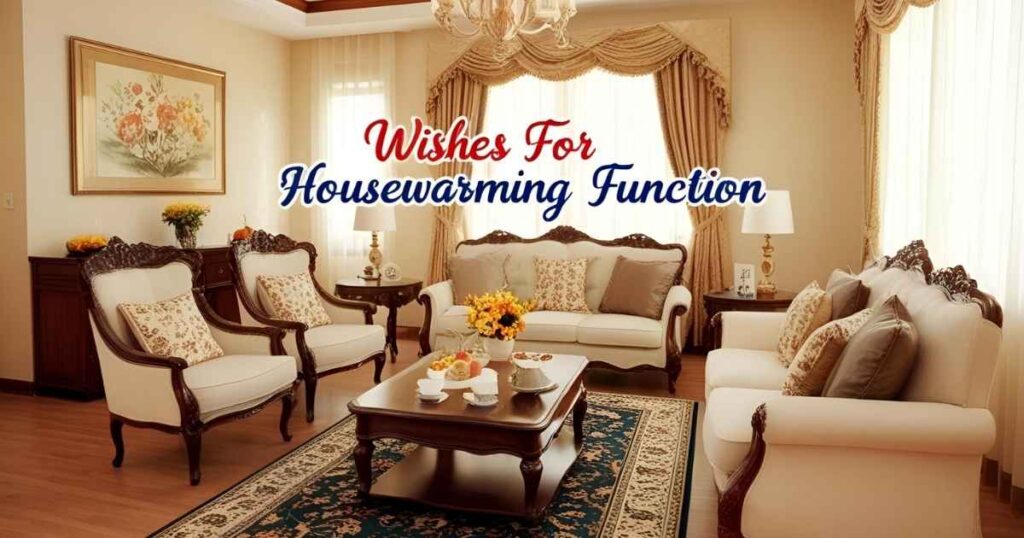Wishes for Housewarming Function