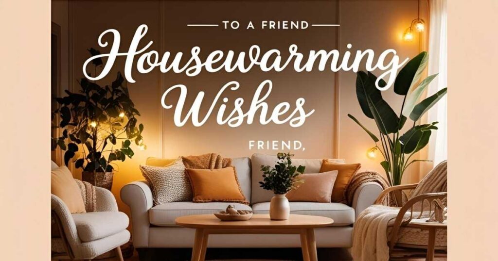 House warming Wishes to Friend 