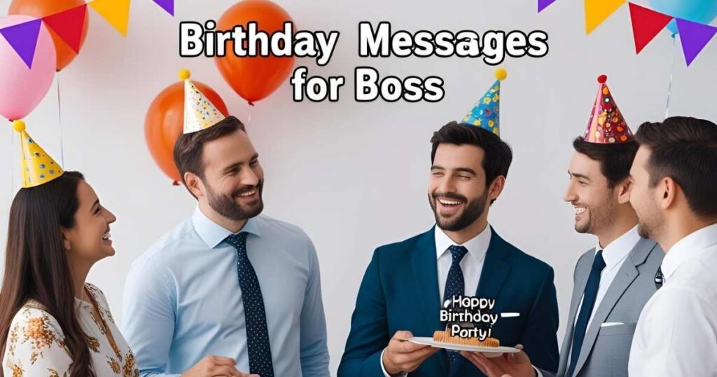 birthday messages for boss