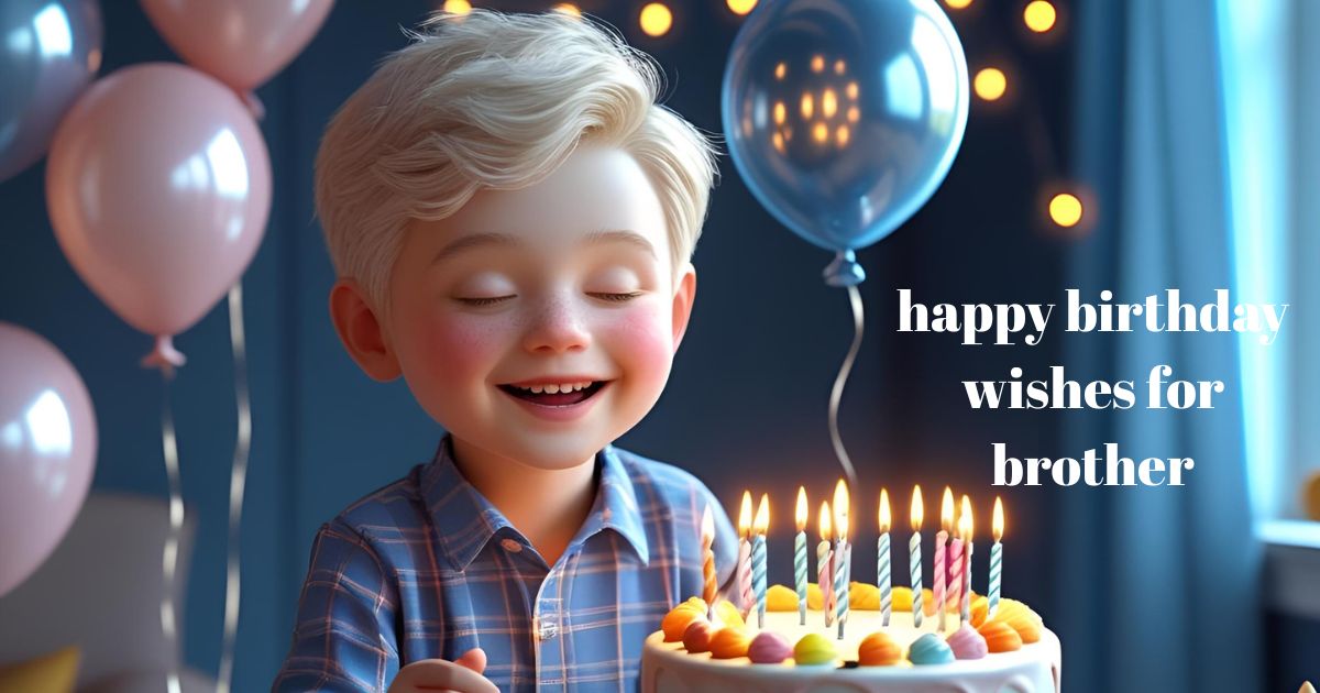 happy birthday wishes for brother