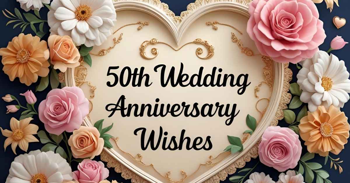 50th Wedding Anniversary Wishes