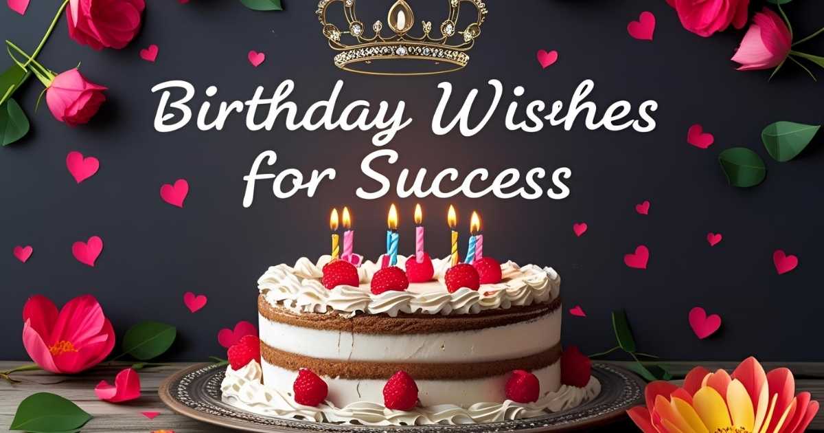 Birthday wishes for success