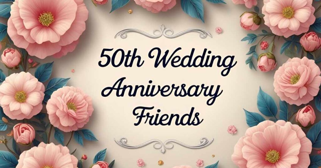 Funny 50th Wedding Anniversary Wishes for Friends