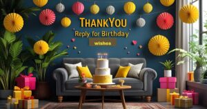 Thankyou reply for birthday wishes