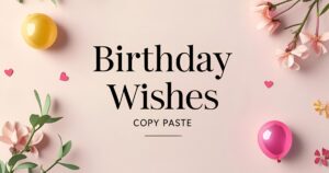 birthday wishes copy paste