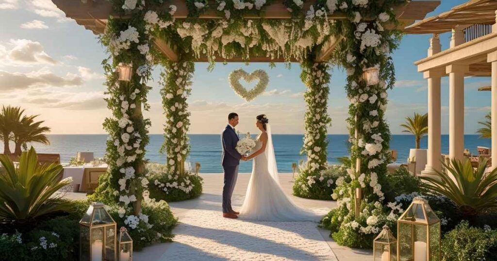 Personalized Messages for a Wedding at Terranea Resort