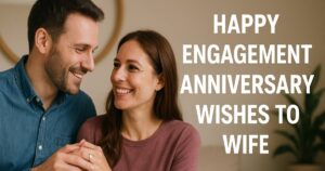 55 Heartfelt Happy Engagement Anniversary Wishes To Wife