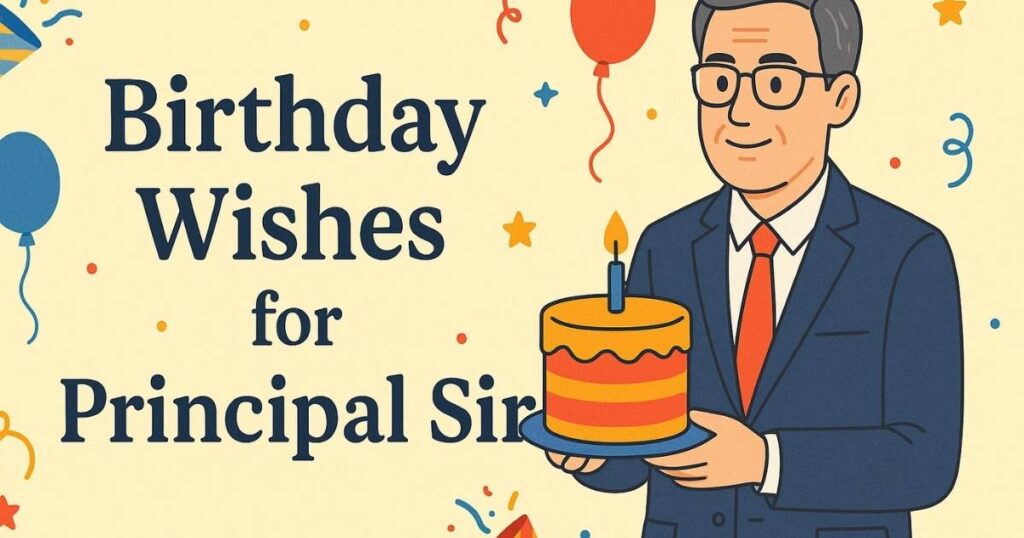 Birthday Wishes for Principal Sir