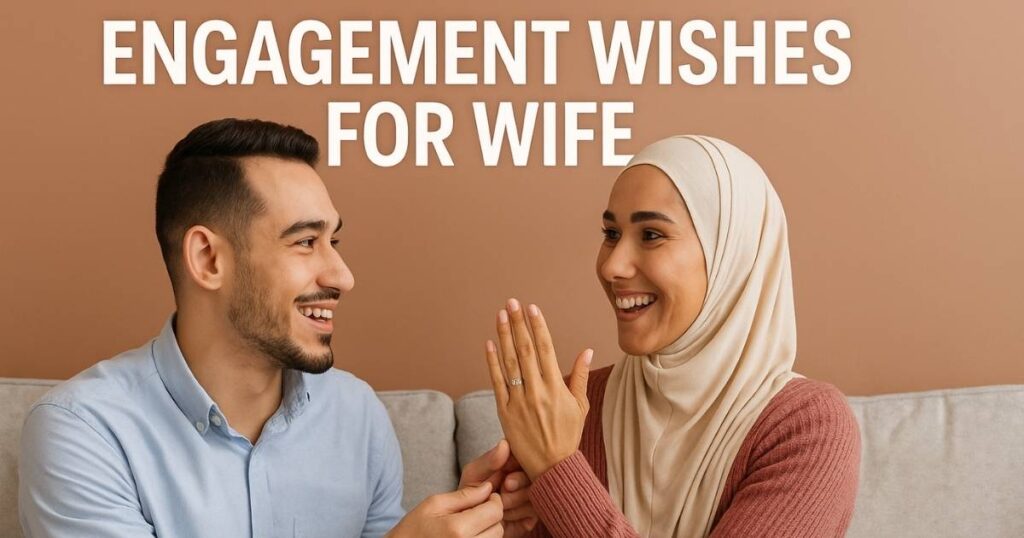 Happy Engagement Anniversary Wishes To Wife