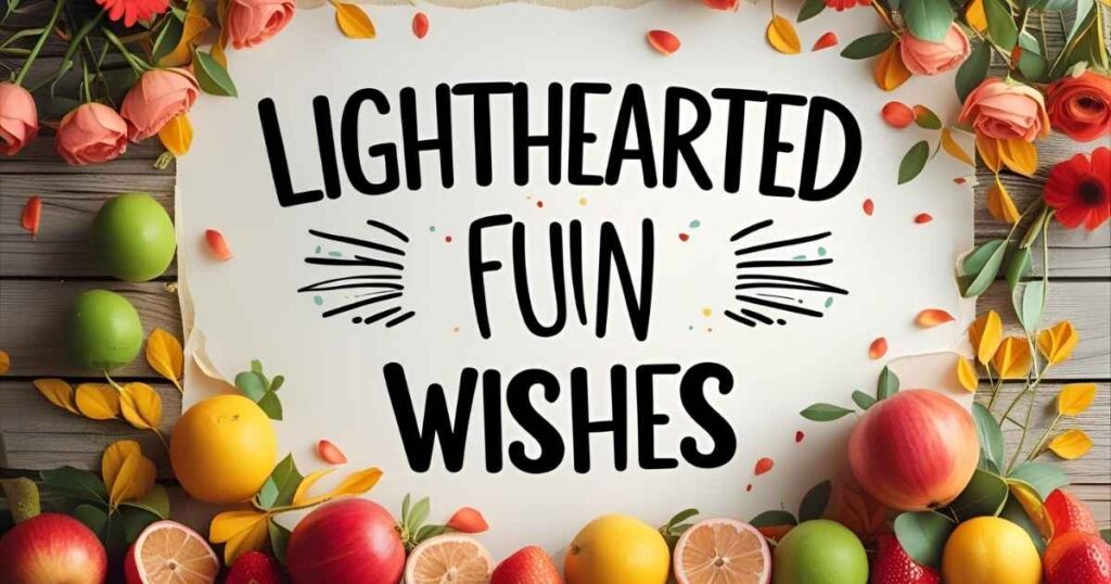 Lighthearted and Fun Wishes