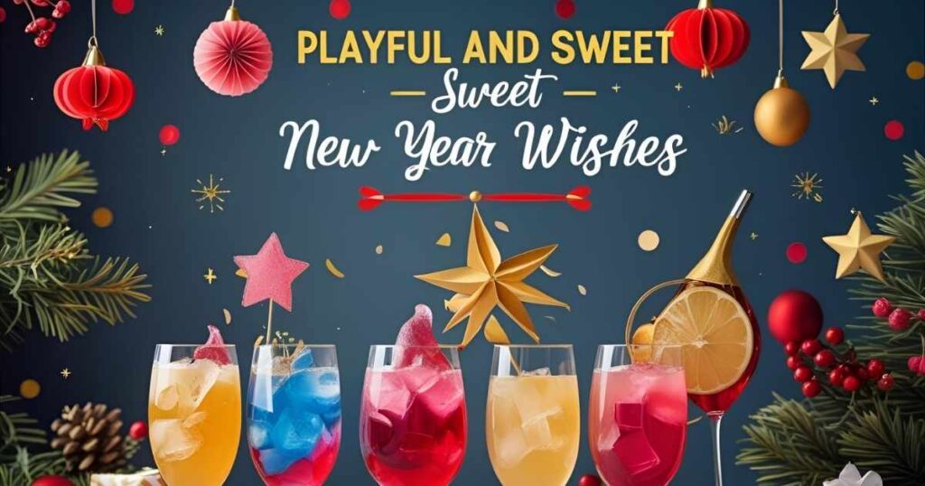 Playful and Sweet New Year Wishes
