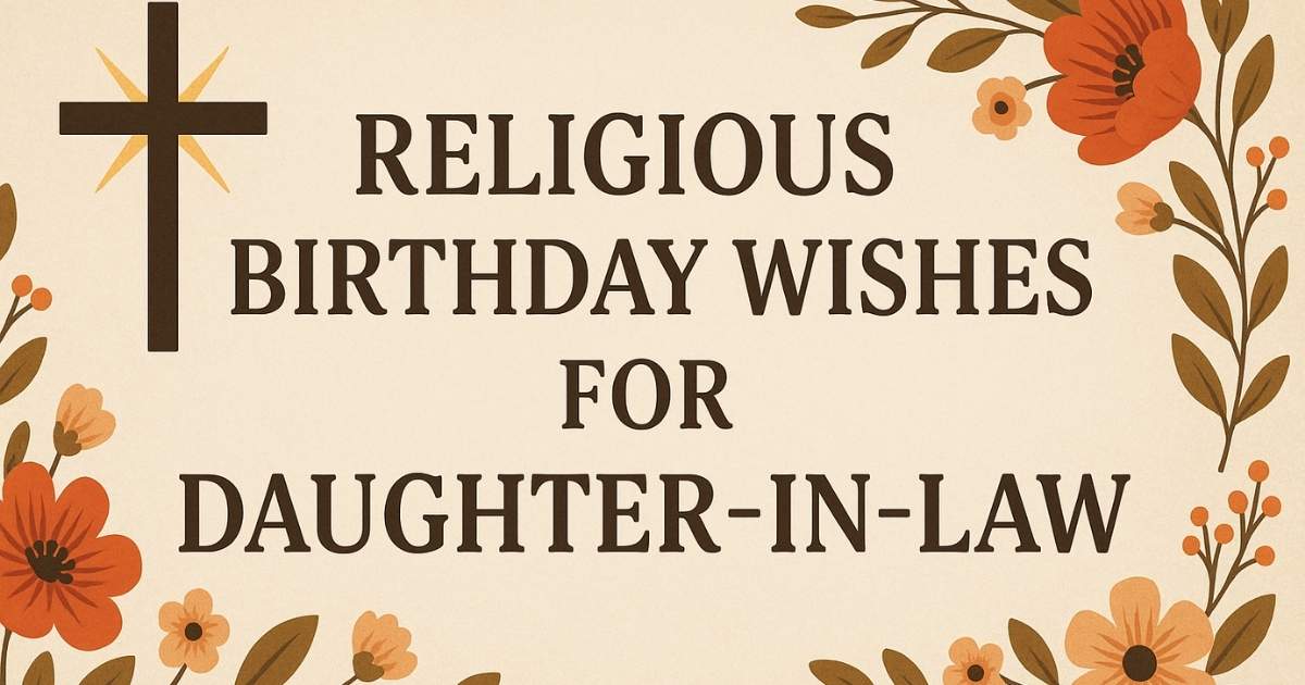 Religious Birthday Wishes for Daughter in Law