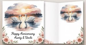 Anniversary Wishes for Aunty and Uncle