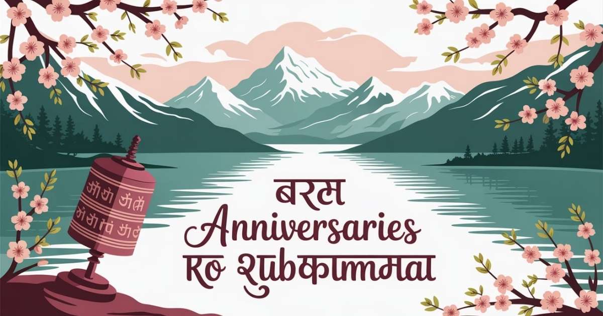 Anniversary Wishes for Husband in Nepali
