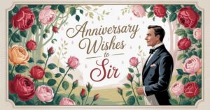 Anniversary Wishes to Sir