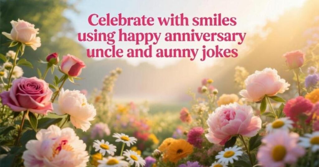 Funny Anniversary Wishes for Uncle and Aunty