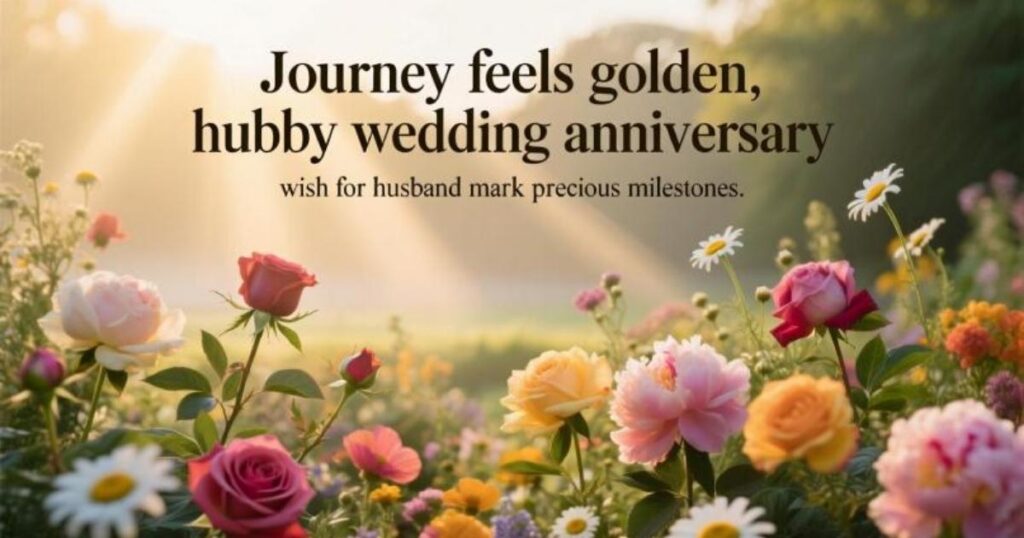 Milestone Anniversary Wishes for Husband 🎈