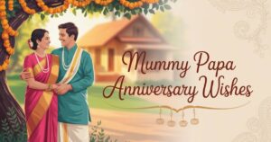 Mummy papa anniversary wishes in marathi